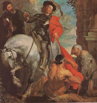 Anthony Van Dyck St Marrin Dividing his Cloak (mk08)